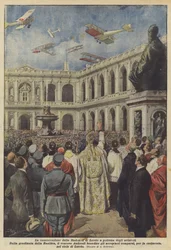 Die Weihe der Madonna von Loreto zur Schutzpatronin der Flieger